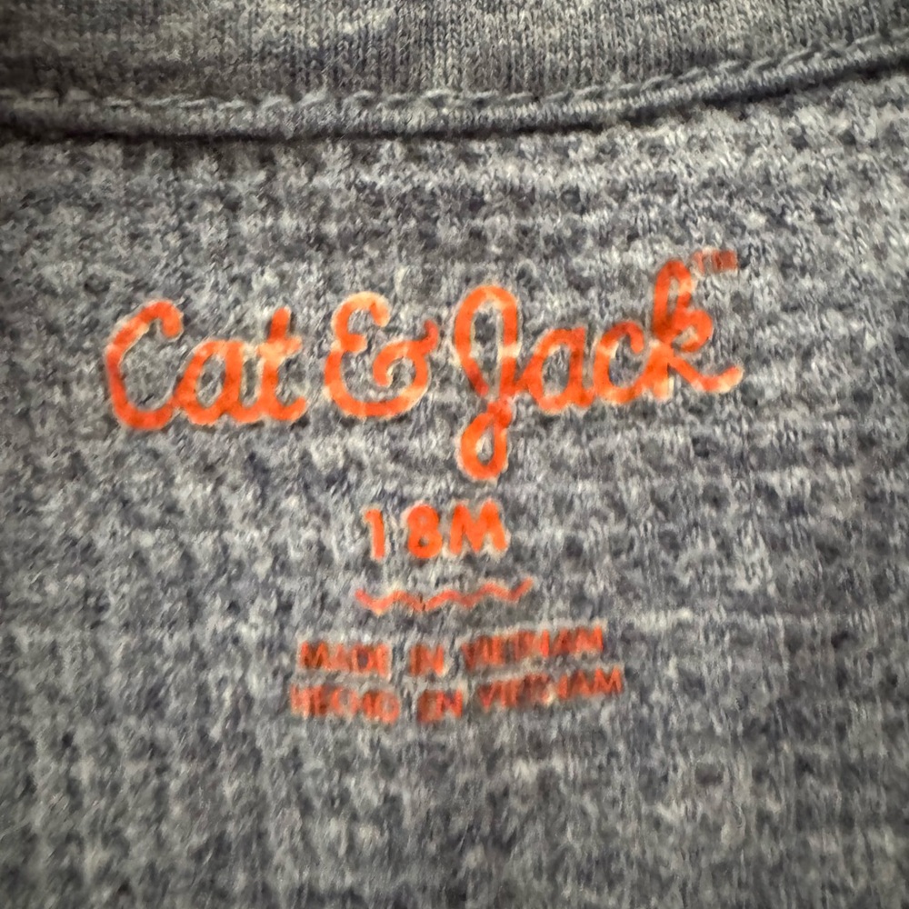 Cat & Jack Waffle Weave Shirt, Old Navy Collared Long Sleeve Shirt - Picture 4 of 11